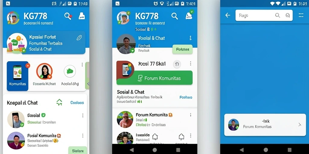 Tampilan antarmuka KG778 yang menarik dan fungsional.