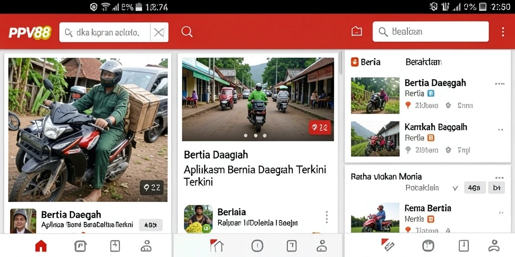 Tampilan antarmuka PPV88 yang menarik dan mudah digunakan.